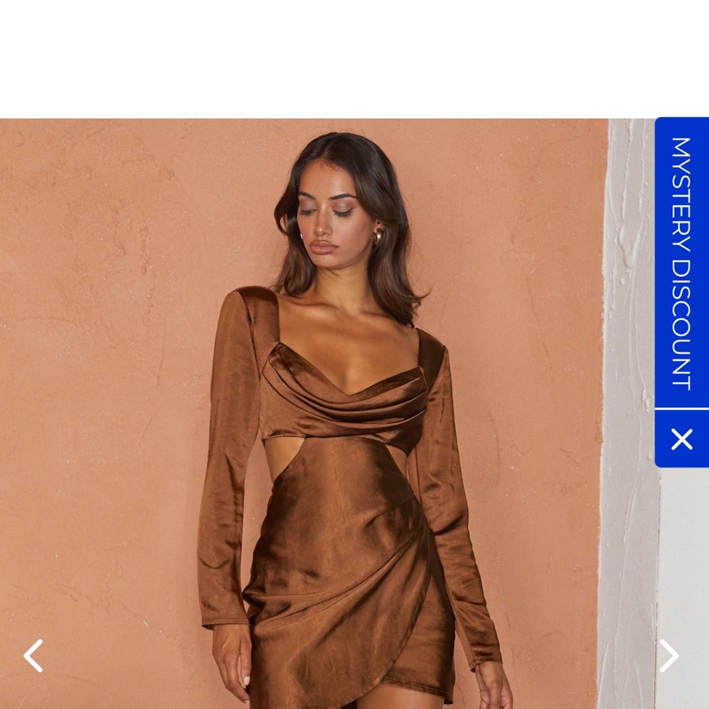Brown dress - never worn, still has tags